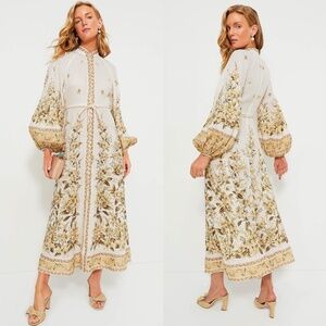 slim fit dress slacks Zimmermann Illustration Buttoned Mini main image 1